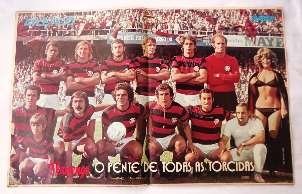 | Casa do Colecionador Revista Placar Nº 118 Poster C.A. Paranaense - 1972