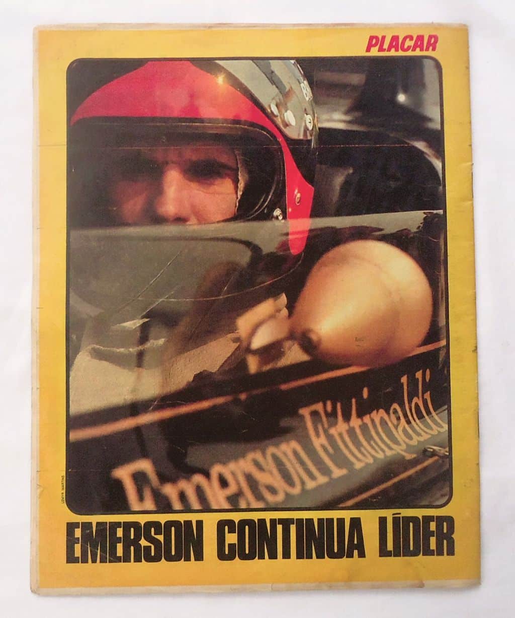 | Casa do Colecionador Revista Placar Nº 125 - Edição Sem Poster - 1972