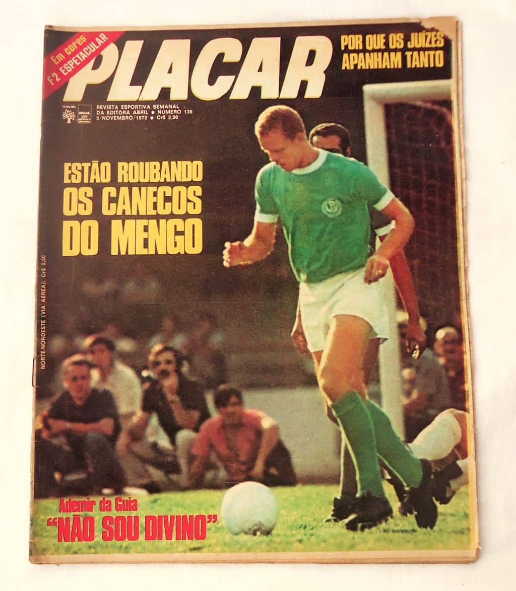 | Casa do Colecionador Revista Placar Nº 138 Poster CS Sergipe - 1972