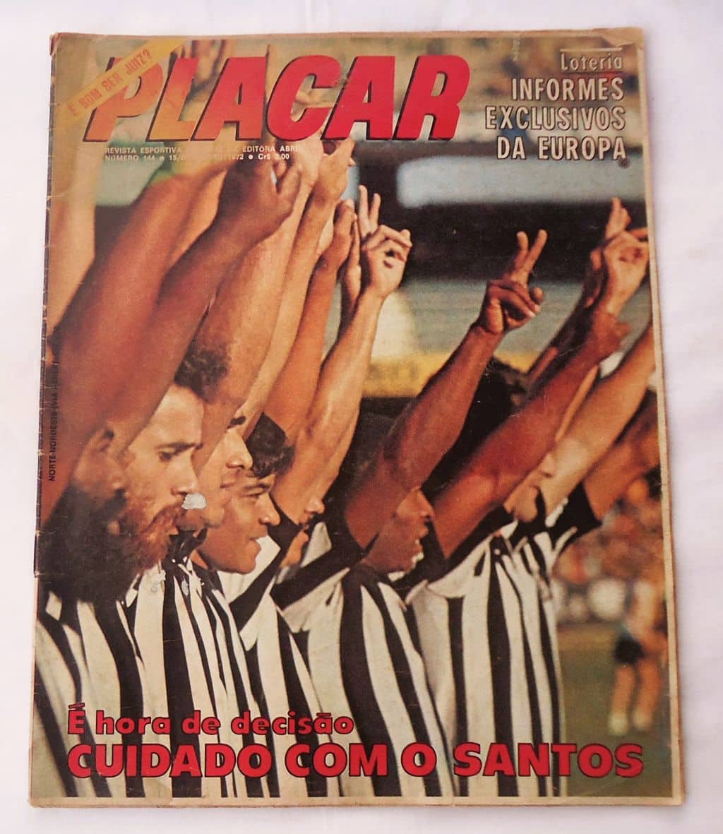 | Casa do Colecionador Revista Placar Nº 144 Revista Sem o Poster - 1972