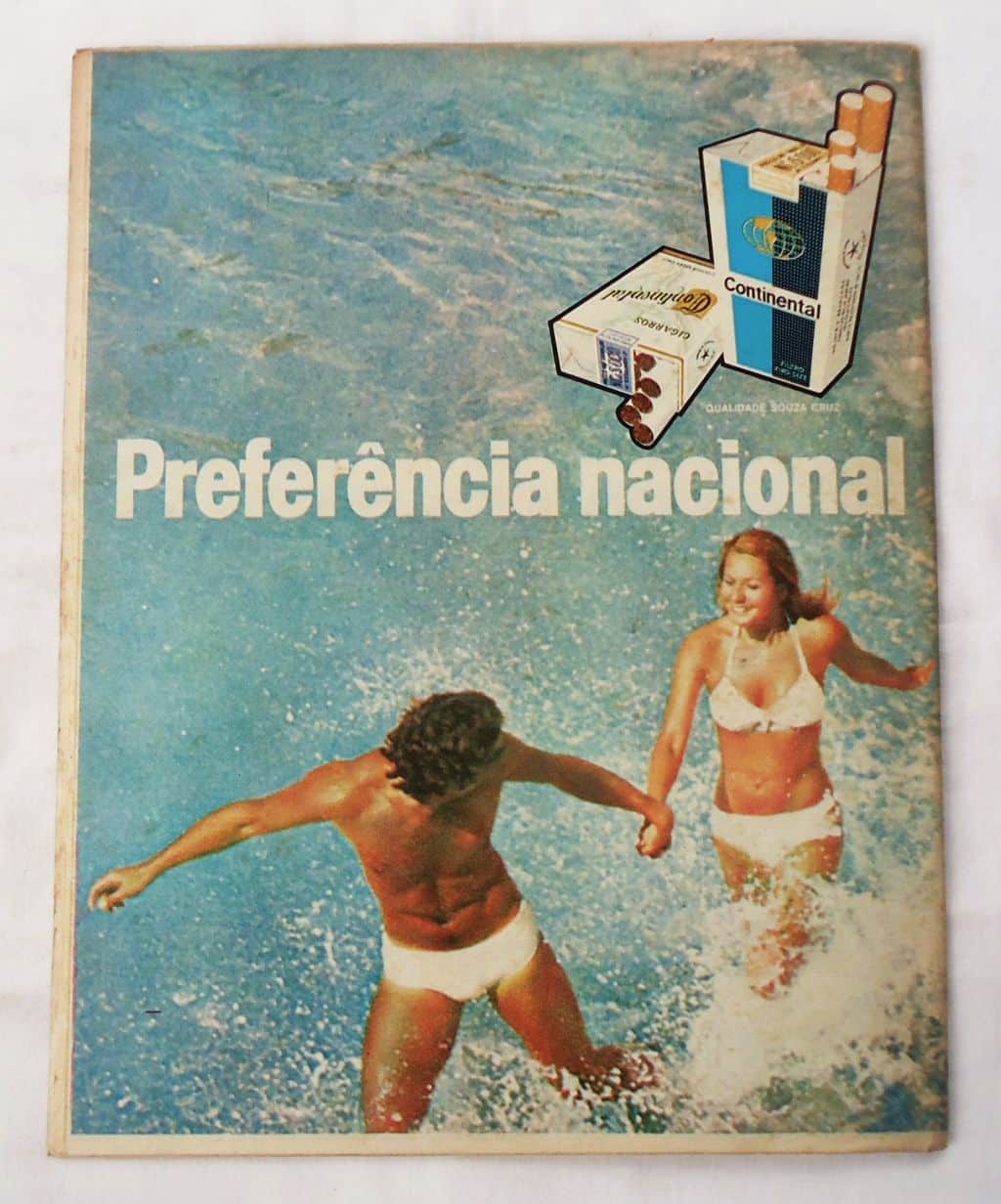 | Casa do Colecionador Revista Placar Nº 84 Poster Gilberto - São Paulo FC - 1971