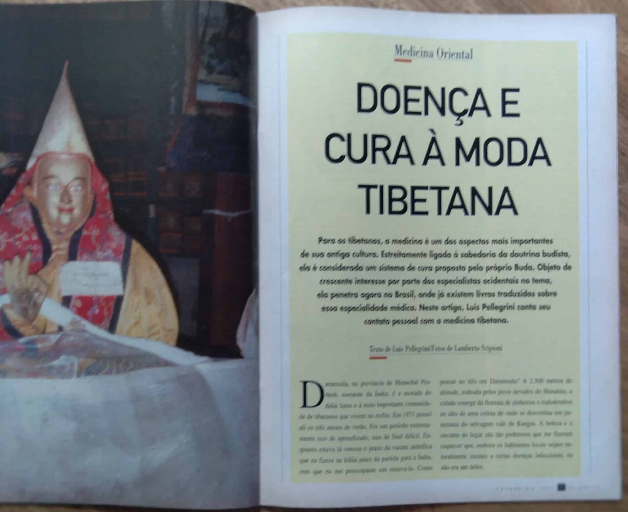 | Casa do Colecionador Revista Planeta 293 1997 / Doença e cura na Visão Tibetana.