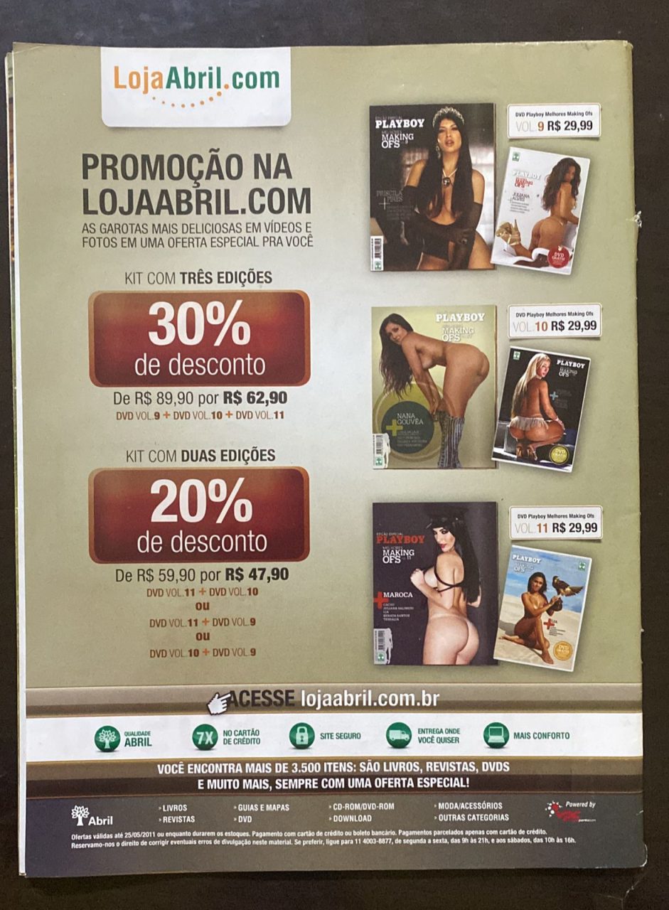 | Casa do Colecionador Revista Playboy Edição Especial - Setembro 2011 - Panicats
