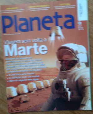 RFC Três Revista Planeta 493 2013 / Viagem sem volta a Marte