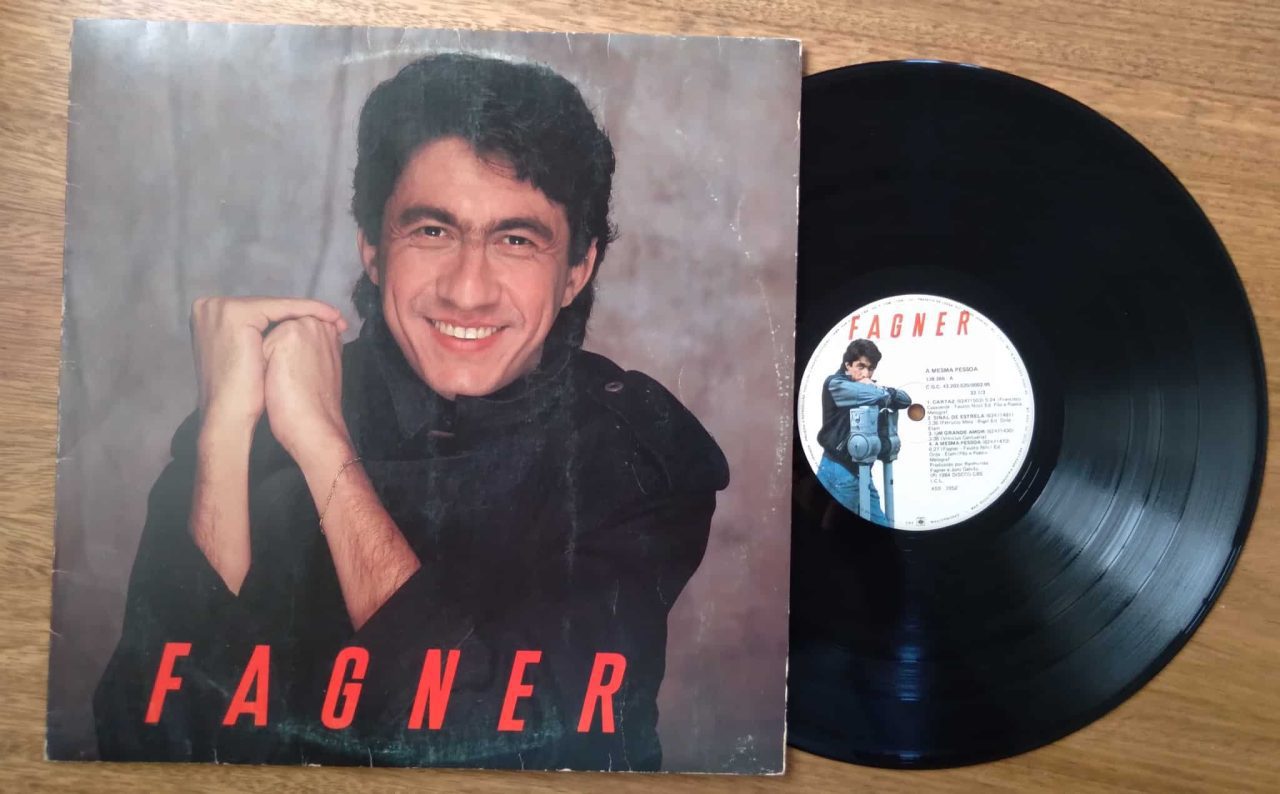 | Casa do Colecionador Vinil lp CBS Fagner a Mesma Pessoa / Cartaz Sinal de estrela Bola de Cristal.