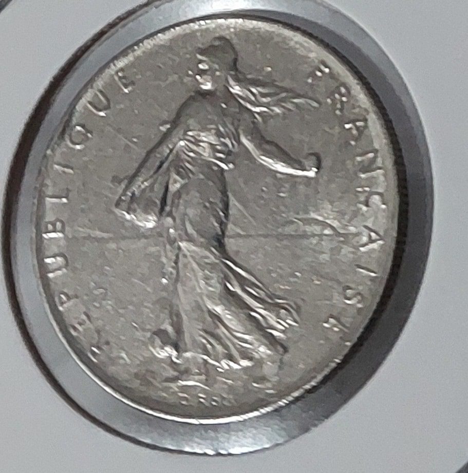 | Casa do Colecionador 1 Franc 1974 - França