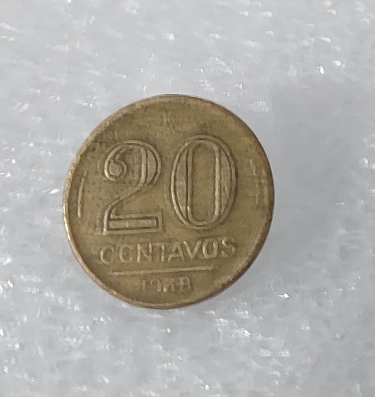 20 Centavos 1948 Getúlio Vargas *escassa*