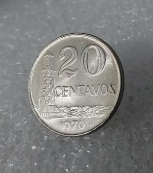 20 Centavos 1970 Sob