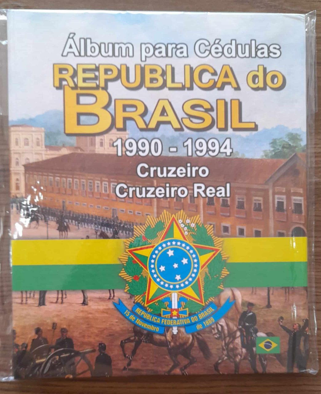| Casa do Colecionador Álbum para as cédulas período de 1990 até 1994