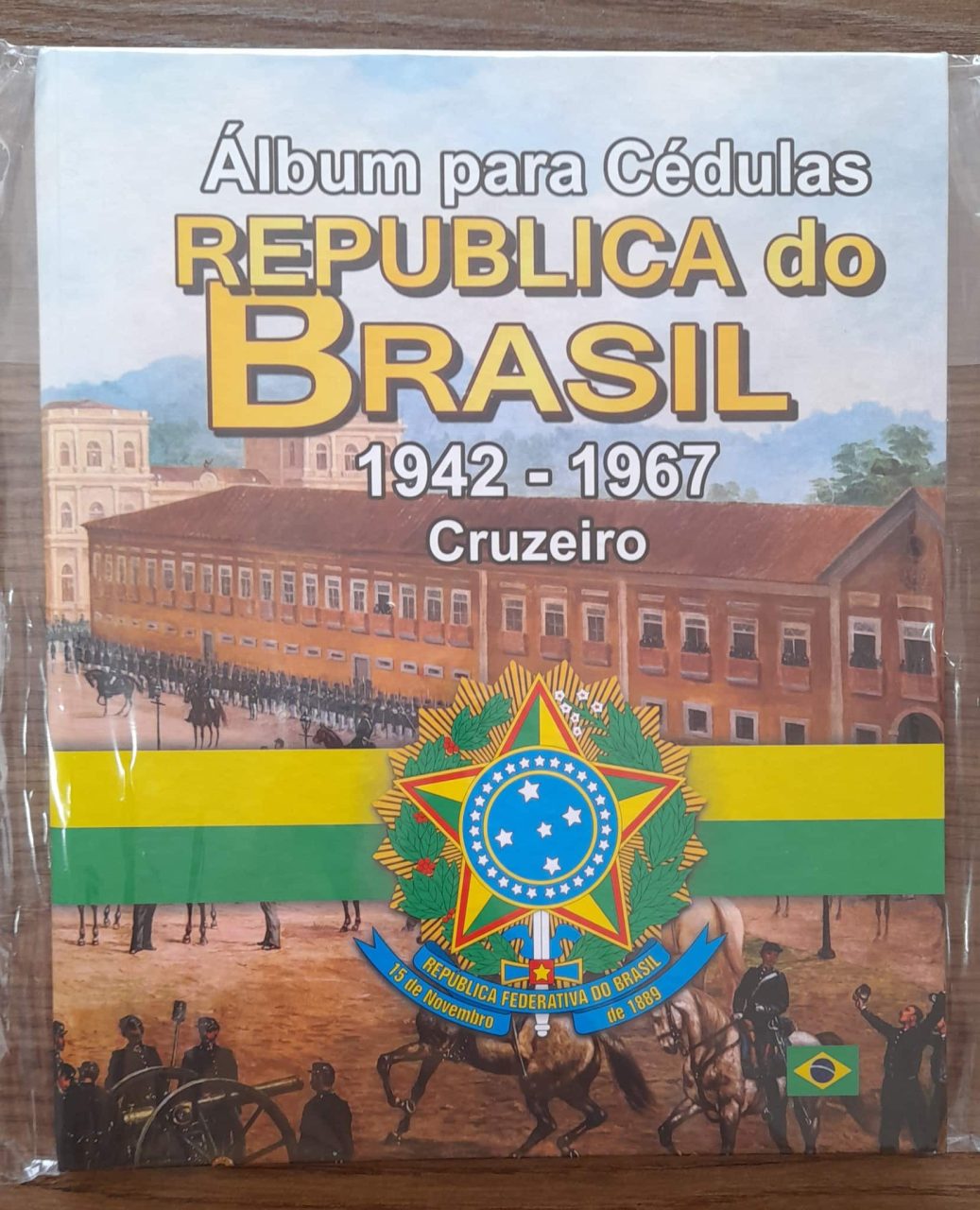 | Casa do Colecionador álbum para cédulas período de 1942 até 1967