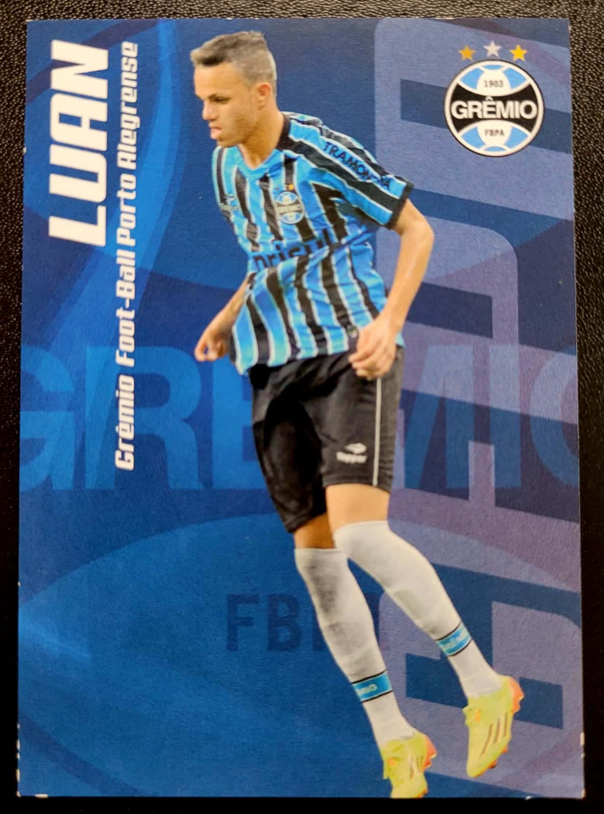 | Casa do Colecionador Card Brasileirão 2015 - Nº 215 - Luan - Grêmio Football Porto Alegrense