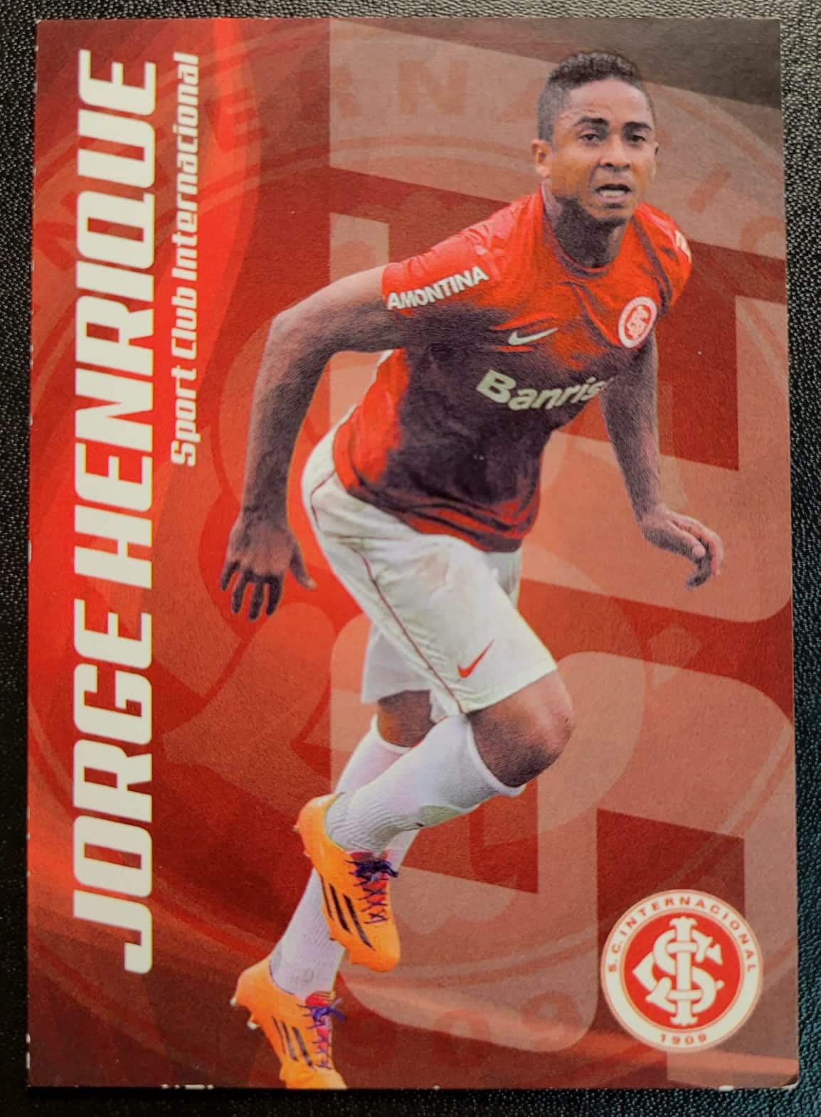 | Casa do Colecionador Card Brasileirão 2015 - Nº 231 - Jorge Henrique - Sport Club Internacional