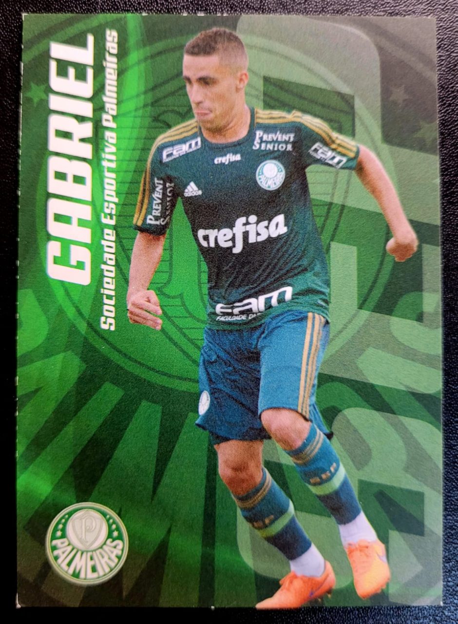| Casa do Colecionador Card Brasileirão 2015 - Nº 262 - Gabriel - Sociedade Esportiva Palmeiras