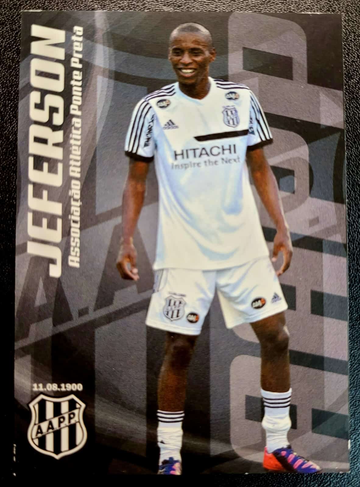 | Casa do Colecionador Card Brasileirão 2015 - Nº 275 - Jeferson - Associação Atlética Ponte Preta