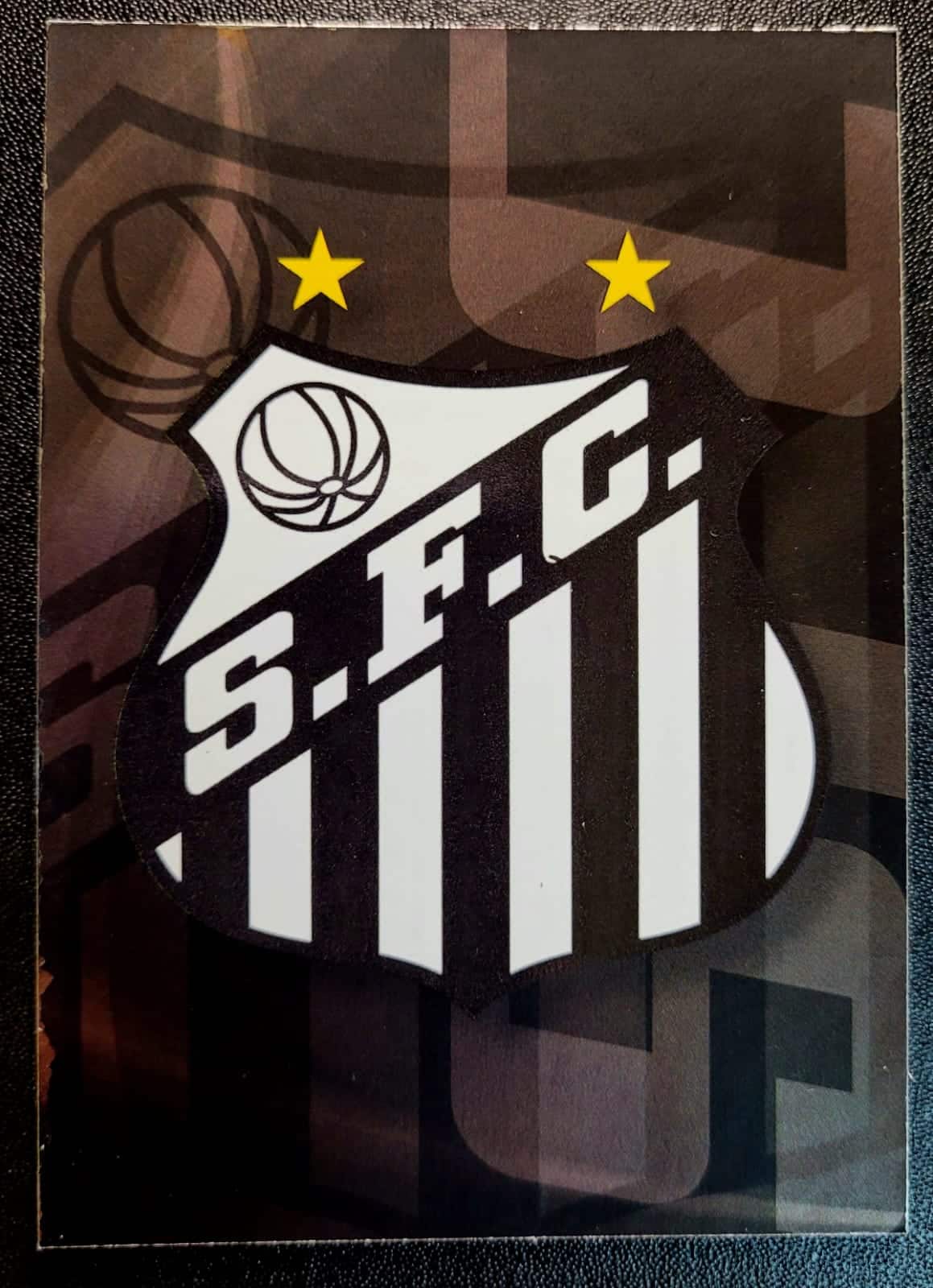 | Casa do Colecionador Card Brasileirão 2015 - Nº 289 - Escudo do Santos Futebol Clube