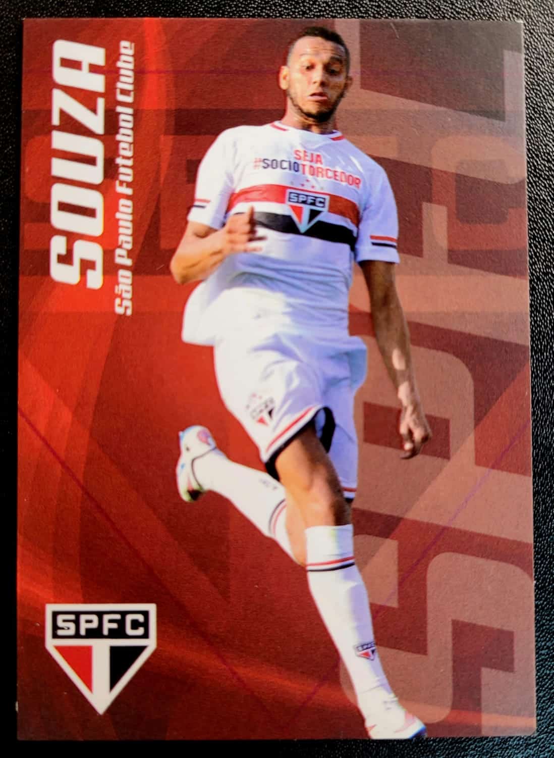 | Casa do Colecionador Card Brasileirão 2015 - Nº 321 - Souza - São Paulo Futebol Clube