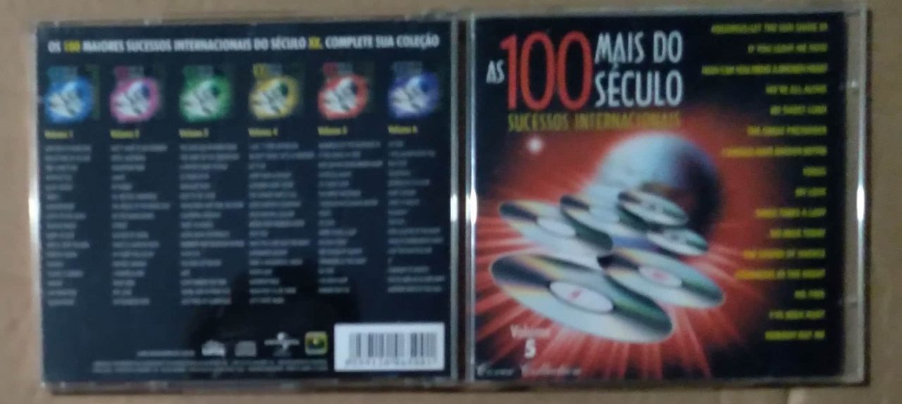 | Casa do Colecionador Cd Universal As 100 mais do século vol 5 / internacionais.