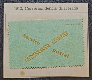 Etiqueta para Correspondência Dilacerada - Modelo 199