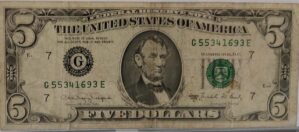 Five Dollars-Usa