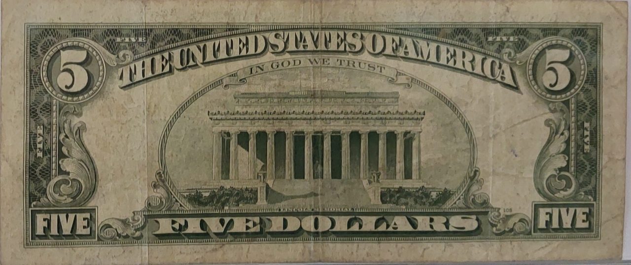 | Casa do Colecionador Five Dollars-Usa