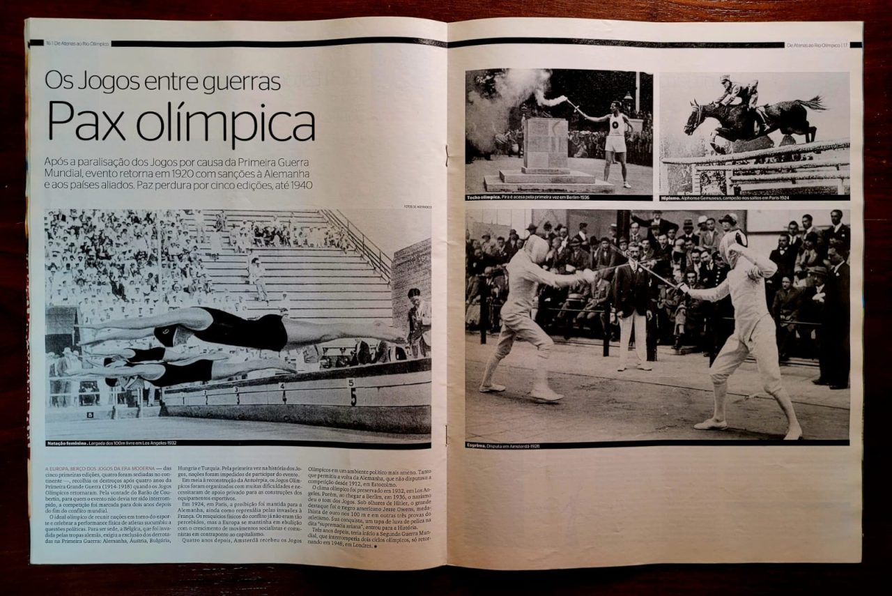 | Casa do Colecionador História dos Jogos Olímpicos da Antiguidade a Berlim 1936 (Editora O Globo)