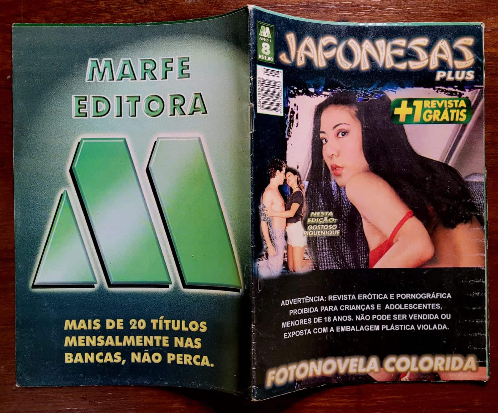 | Casa do Colecionador Japonesas Plus Nº 8 (Fotonovela Erótica)