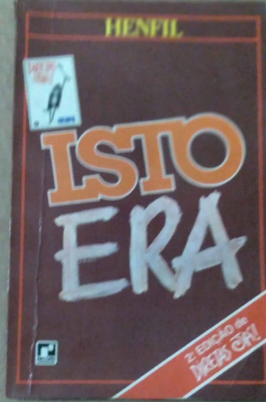| Casa do Colecionador Livro Henfil Isto Era / editora Record Diretas Já.