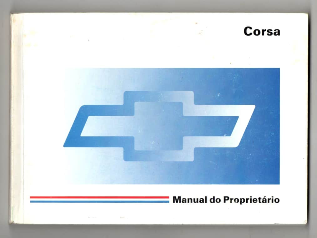 | Casa do Colecionador Manual Do Proprietario Chevrolet Corsa - 1997