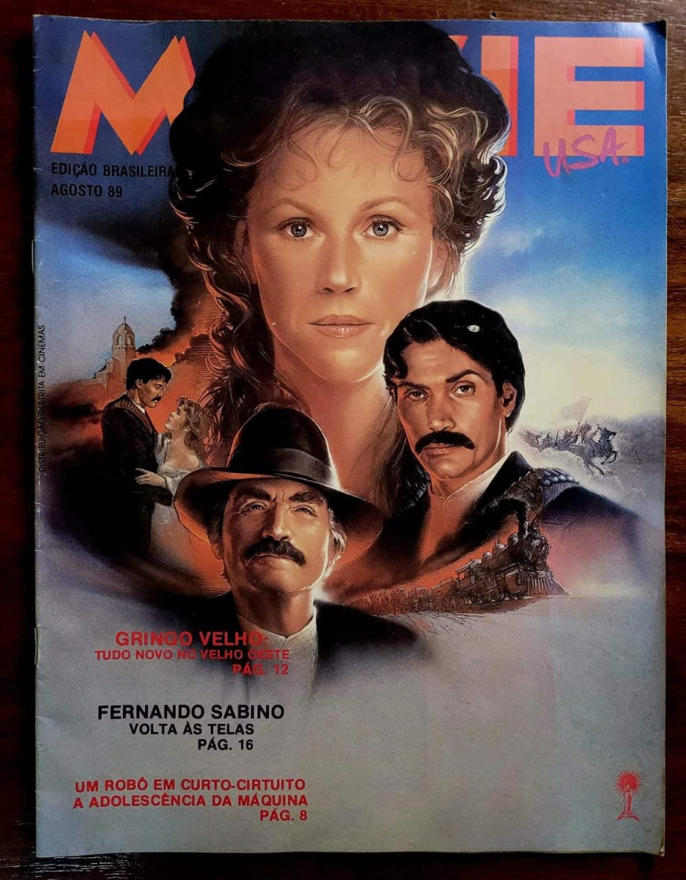 | Casa do Colecionador Movie USA (Edição Brasileira) Agosto 1989 (Revista)