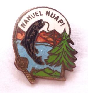 Pin Metal Esmaltado Lago Nahuel Huapi - Bariloche - Argentina