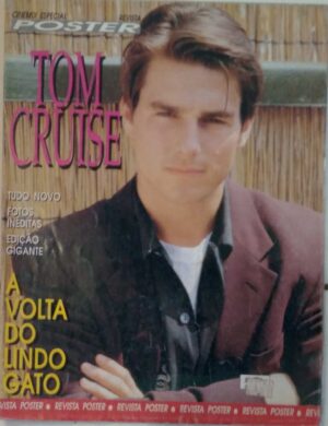 Poster Revista Sampa Cinemix especial Tom Cruise o lindo gato