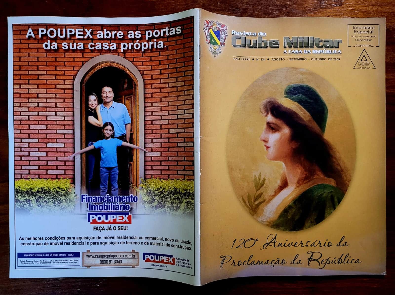 | Casa do Colecionador Revista do Clube Militar Nº 434 - 120º Aniversário da Proclamação da República (2009)