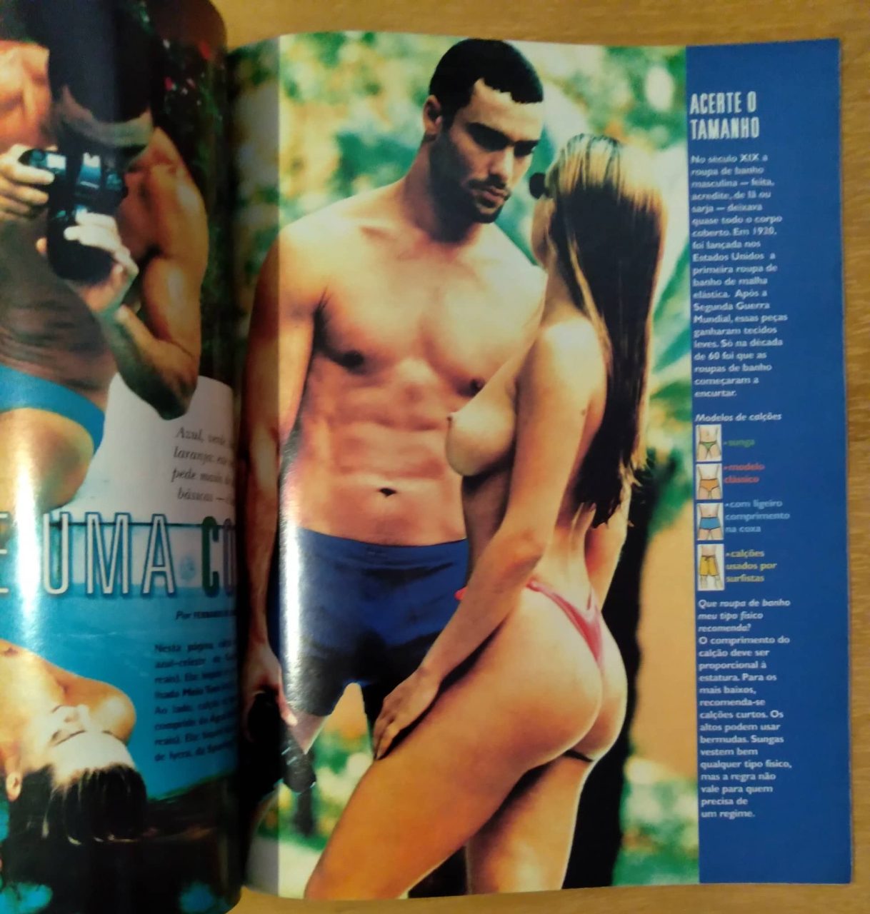 | Casa do Colecionador Revista Playboy 258 1997 / Paula Melissa e poster de Elan Carter.