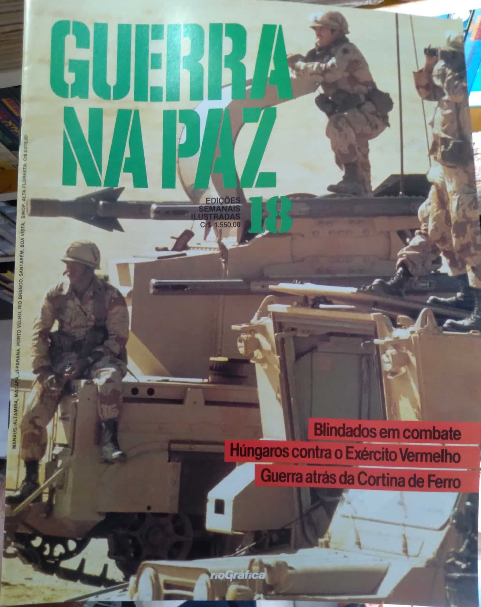 | Casa do Colecionador T29gr Fascículo Guerra na Paz 18 / Blindados em combate Temores soviéticos.