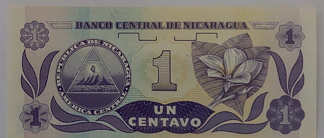 | Casa do Colecionador Un Centavo de Cordoba-Nicaragua
