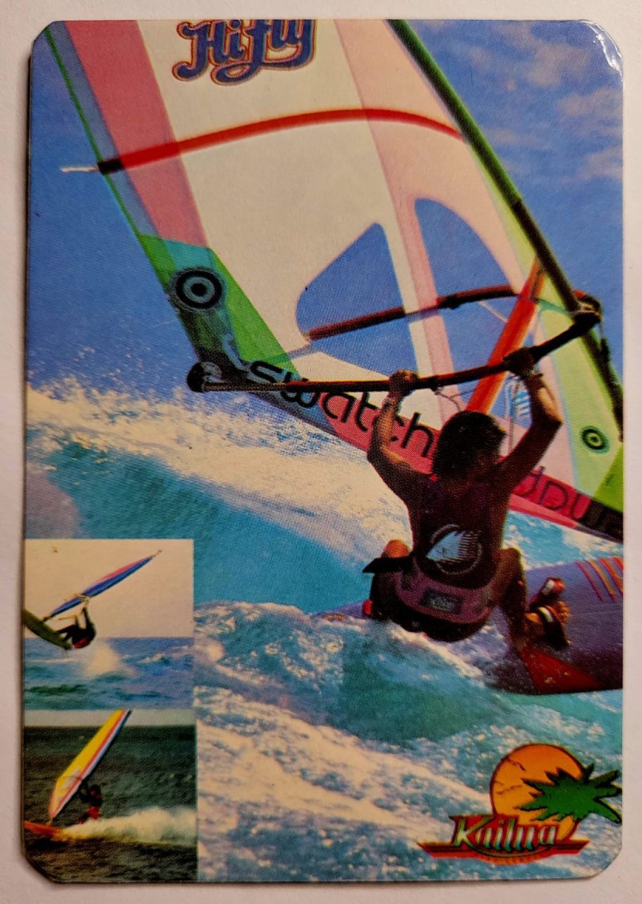 | Casa do Colecionador Calendário de Bolso (Tema Esporte - Windsurfing) Ano 1986 - Calendário Estrangeiro (Portugal)