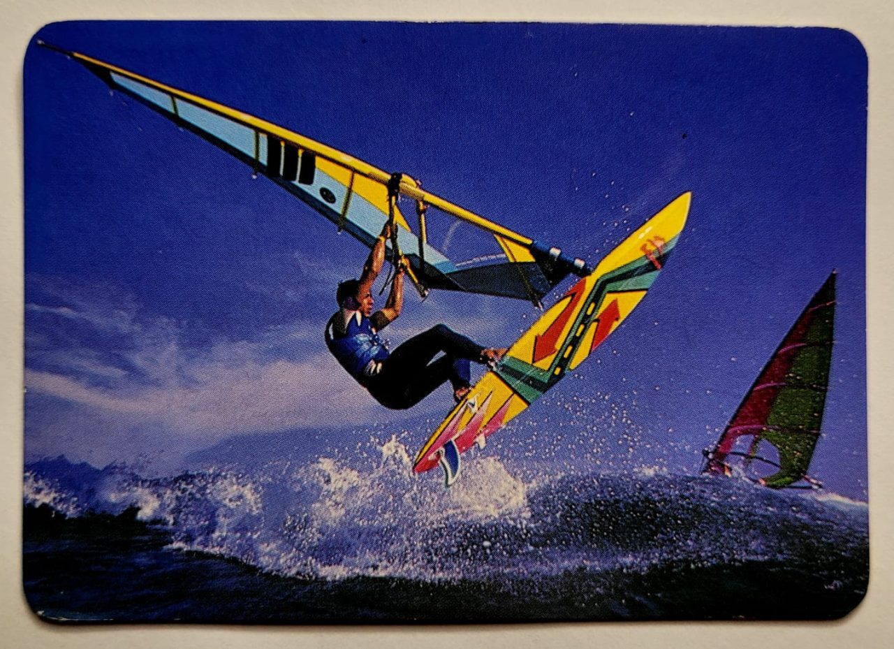 | Casa do Colecionador Calendário de Bolso (Tema Esporte - Windsurfing) Ano 1991 - Calendário Estrangeiro (Portugal)