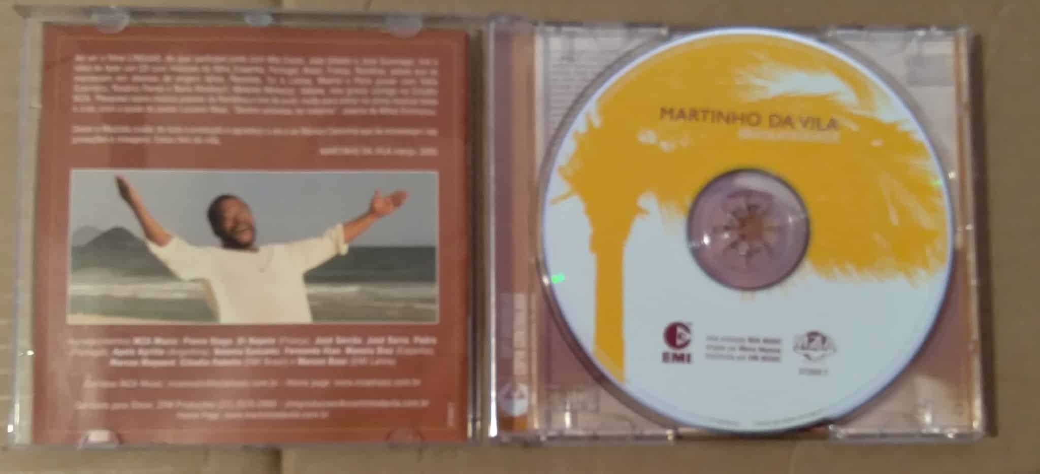 | Casa do Colecionador Cd Martinho da Vila Brasilatinidade / quando essa onda passa Fetiche