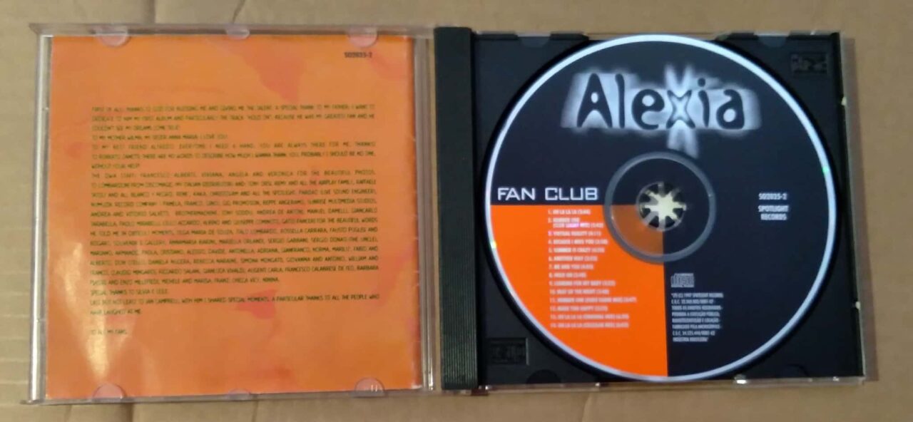 | Casa do Colecionador Cd Spotlight Alexia Fan Club / Number one Summer Is crazy.