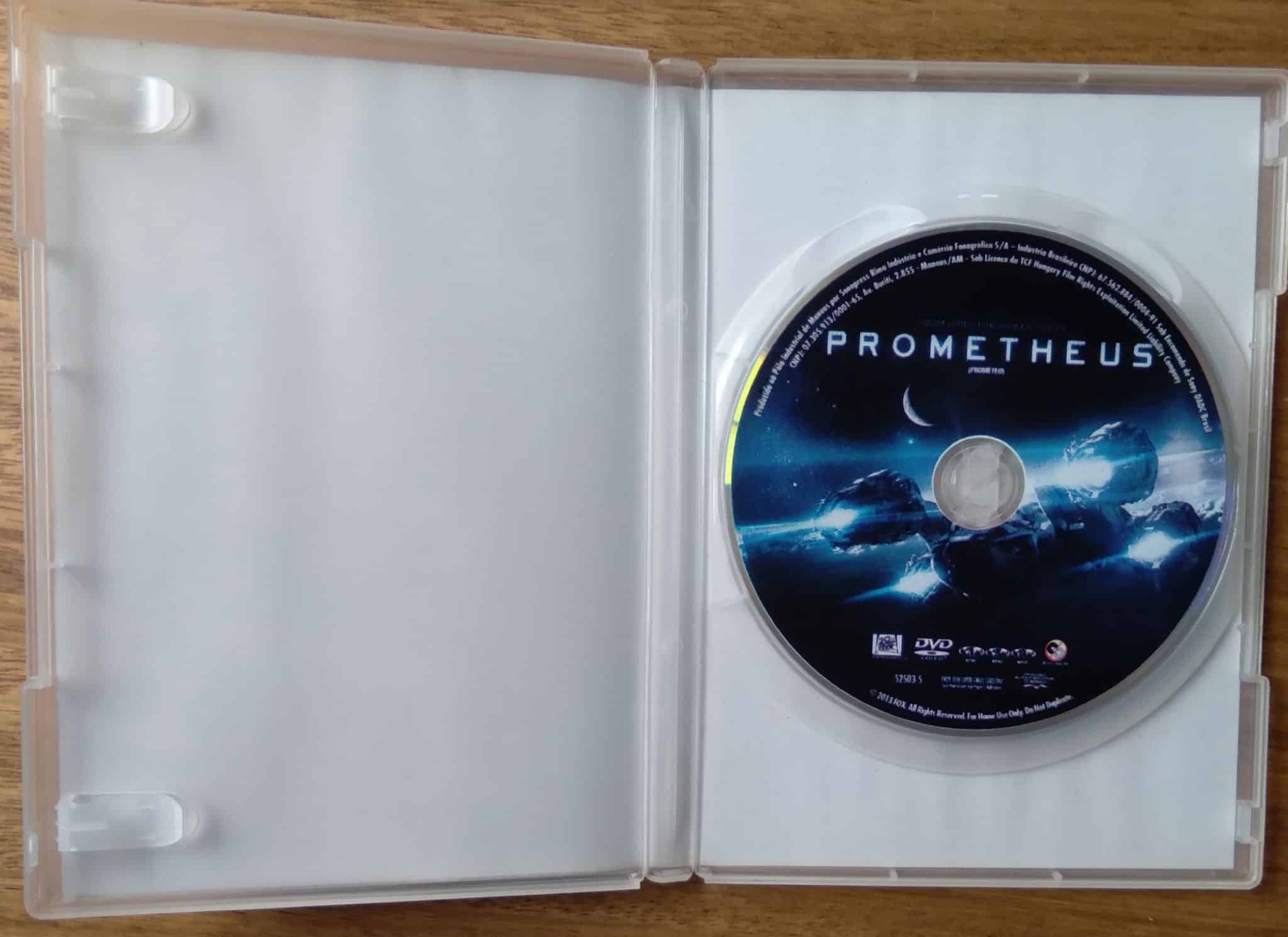 | Casa do Colecionador Dvd Fox Ficção Científica Prometheus / Ridley Scott.