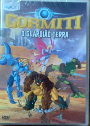 Dvd Log On Gormiti o Guardião da terra com 4 episódios.