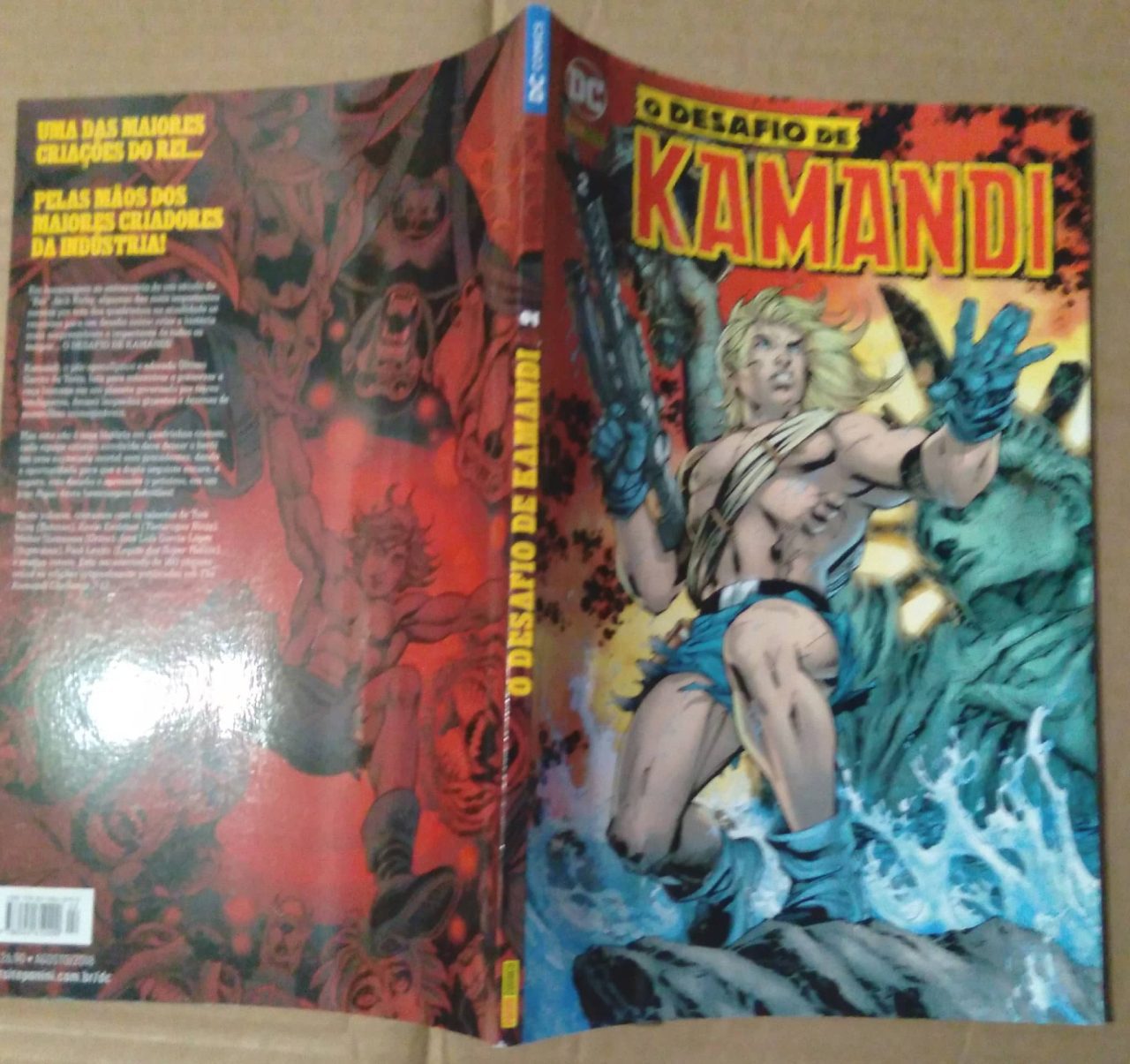 | Casa do Colecionador Fa Panini Gibi O Desafio de Kamandi volume 2.