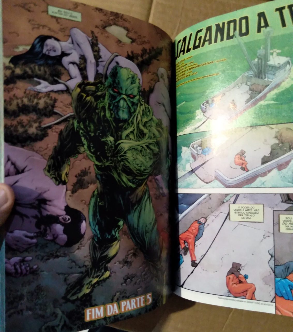 | Casa do Colecionador Fa Panini Gibi O Desafio de Kamandi volume 2.