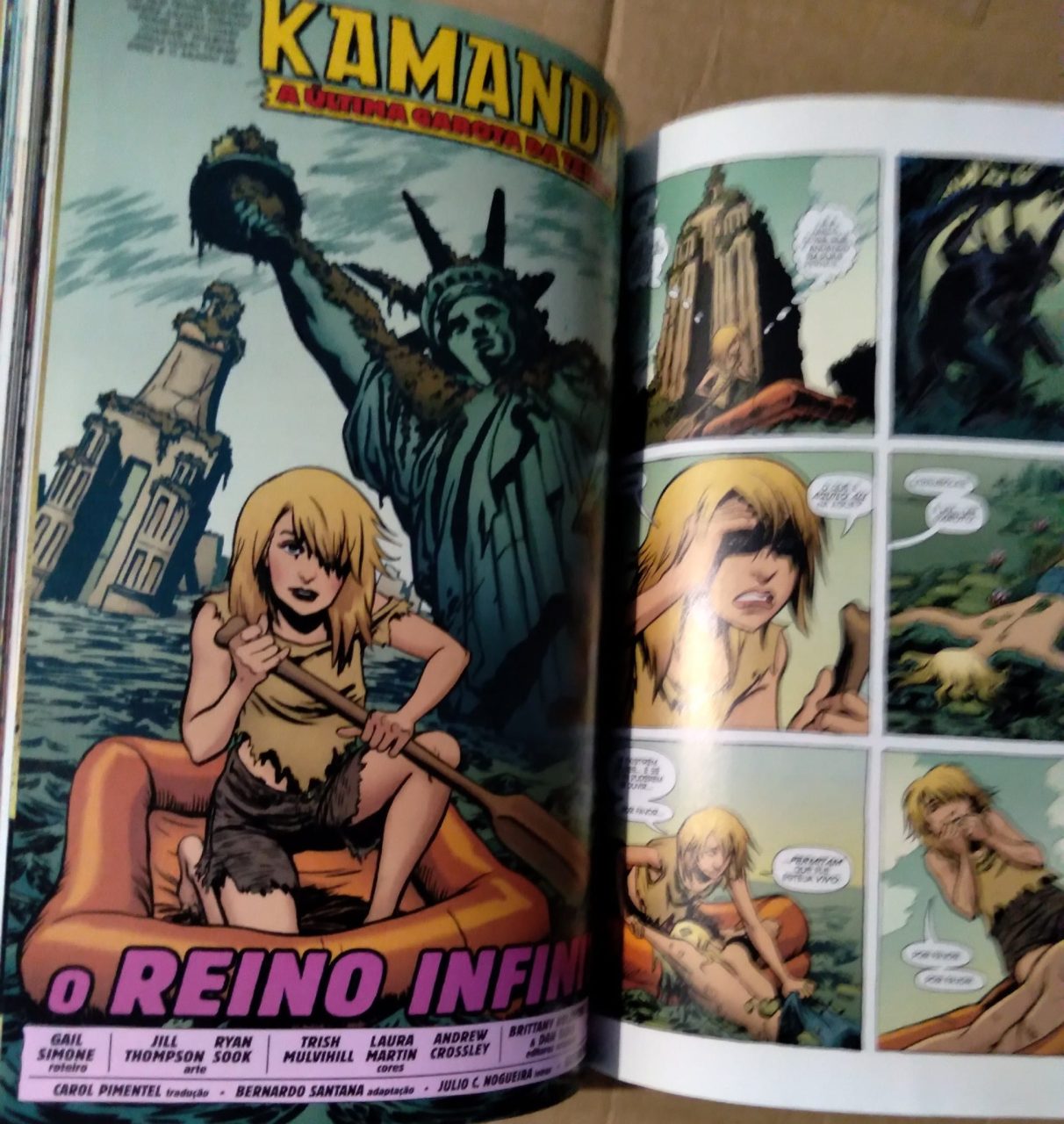 | Casa do Colecionador Fa Panini Gibi O Desafio de Kamandi volume 2.