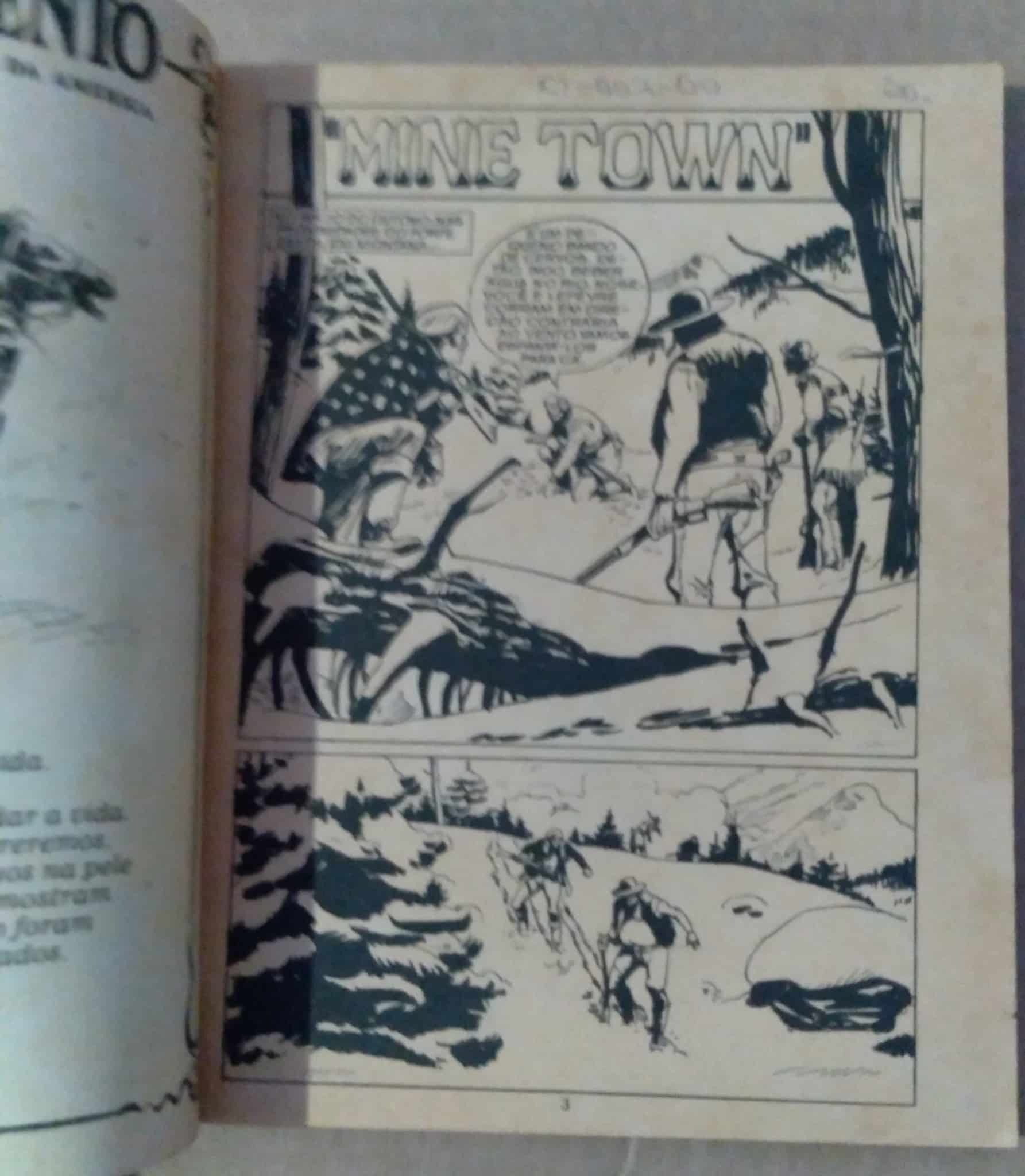 | Casa do Colecionador FTLQ Gibi Ken Parker Ed Vecchi 2 1978 / Mine Town.