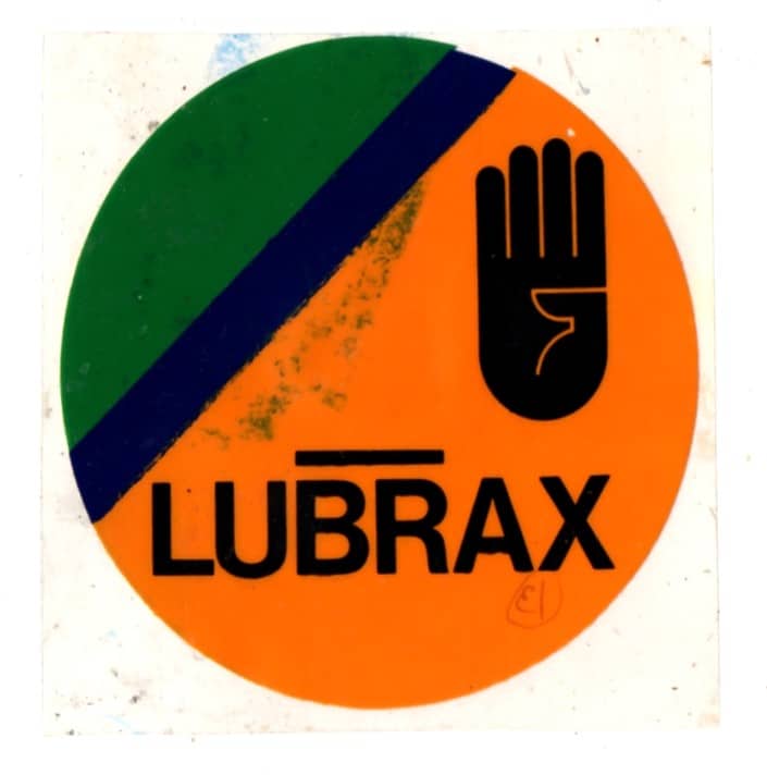 | Casa do Colecionador Plastico Adesivo - Petrobras - Lubrax 4 - Anos 70