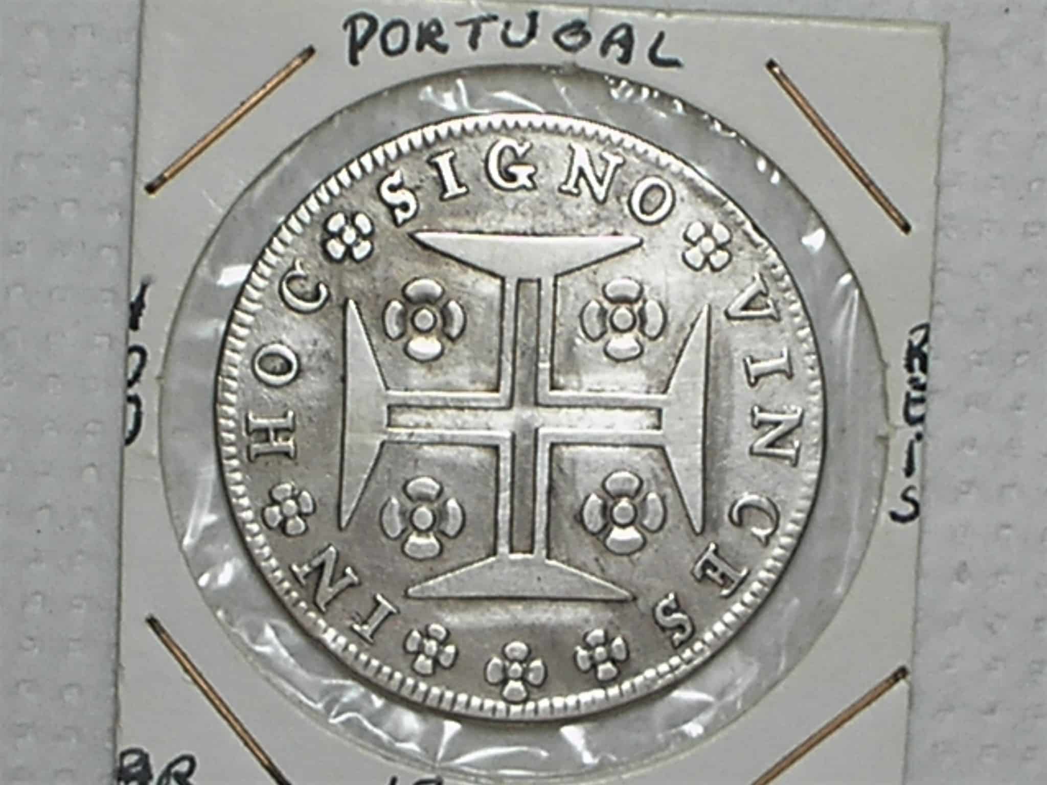 | Casa do Colecionador " Portugal) 400 Réis - 1782 / D. Maria e Petrus III / Escassa / Prata / p.01