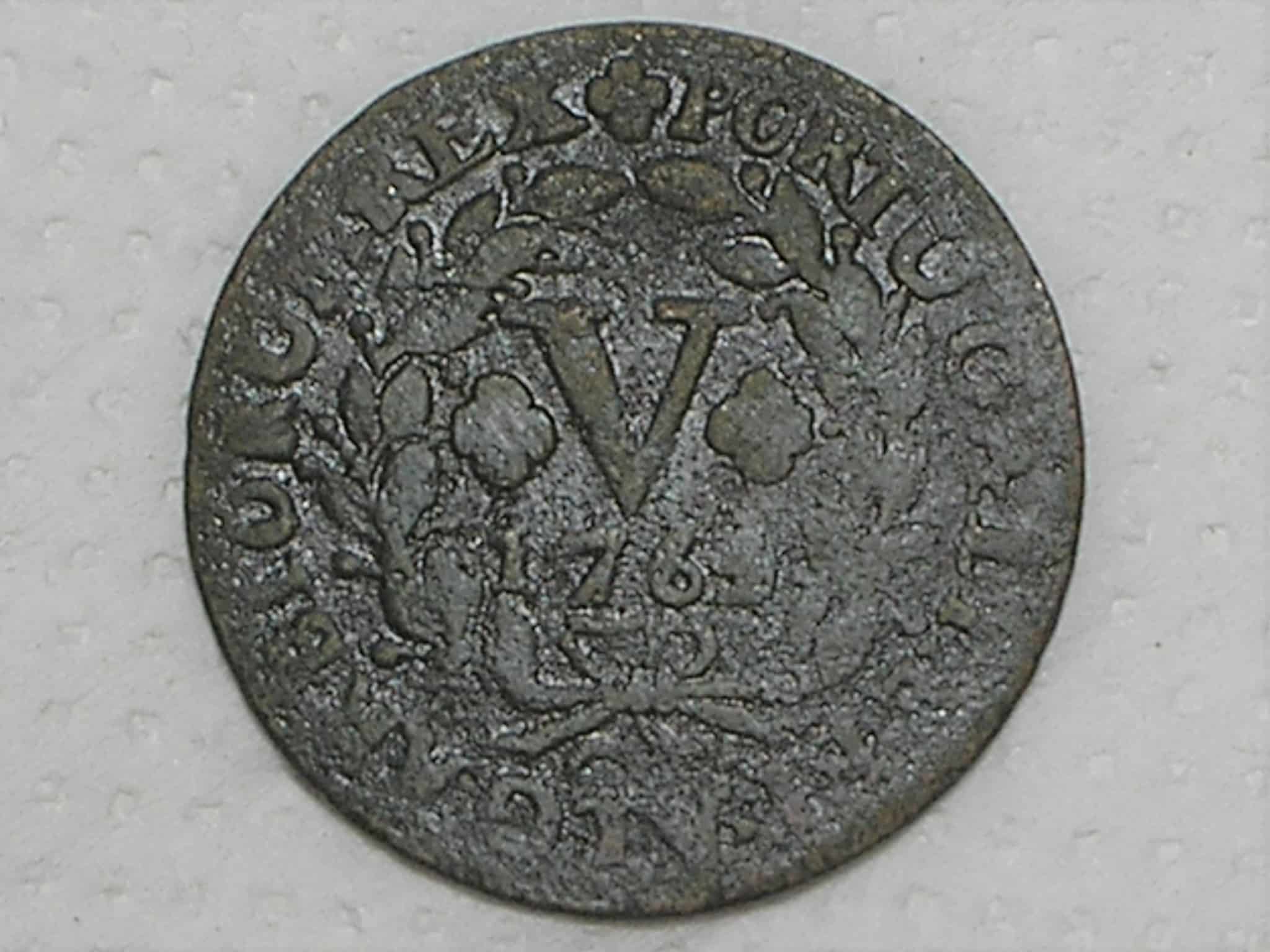 | Casa do Colecionador Portugal) V Réis - 1764 - Reinado de Josephus I / Cobre / p.01