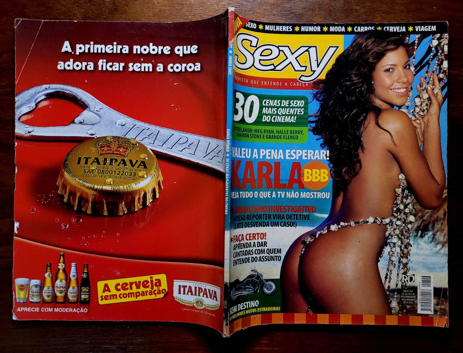 | Casa do Colecionador Sexy No 306 Karla Big Brother Brasil Junho 2005 2