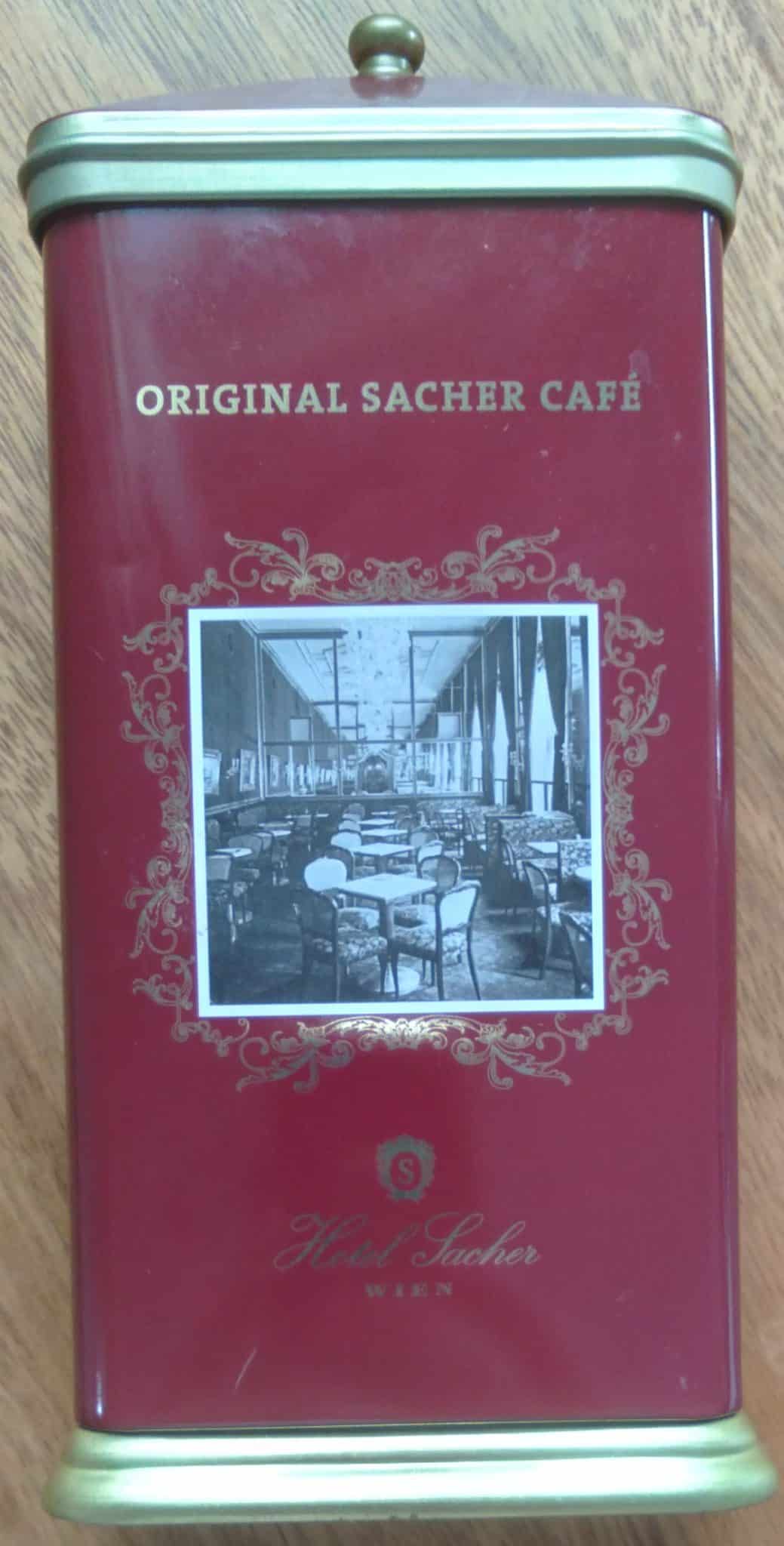 | Casa do Colecionador Embalagem Metalica Vazia Cafe Hotel Sacher Wien 4
